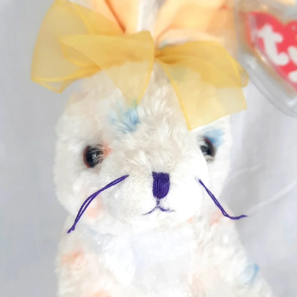 Ty Beanie Babies Carrots the Bunny Rabbit Plush Stuffed Animal